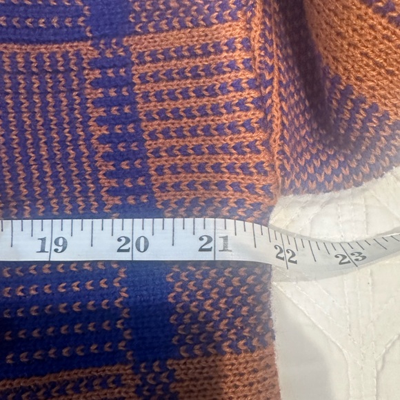 Anthropologie Moon River Plaid Sweater - Picture 6 of 6